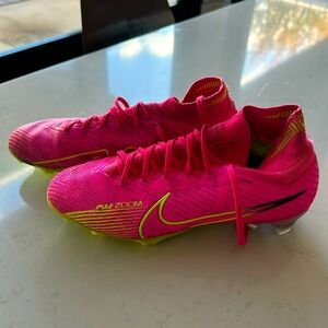 Nike Zoom Mercurial Vapor 15 Elite FG Mens Pink